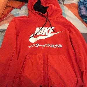 Nike international sweatshirt, firm price.